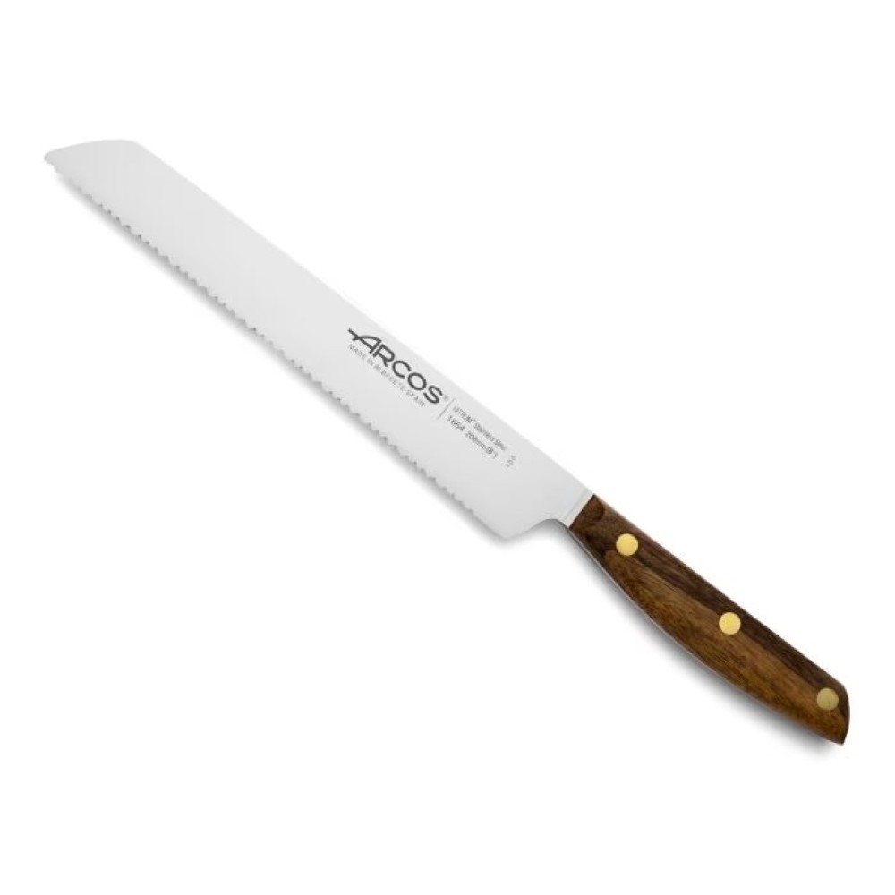Нож для хлеба Arcos Nordika 166400 200мм дерево Нож для хлеба Arcos Nordika 166400 200мм дерево