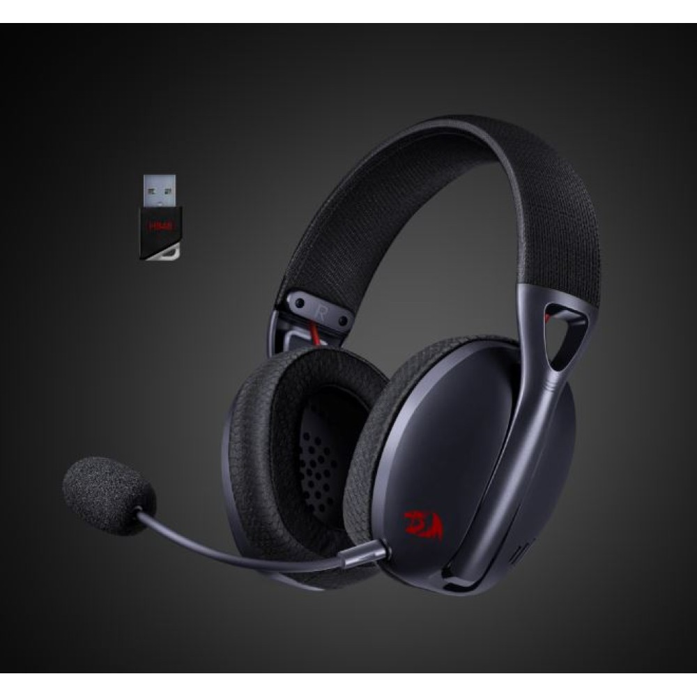 Наушники-гарнитура игровые беспроводные Redragon Ire Pro черный Наушники-гарнитура игровые беспроводные Redragon Ire Pro черный