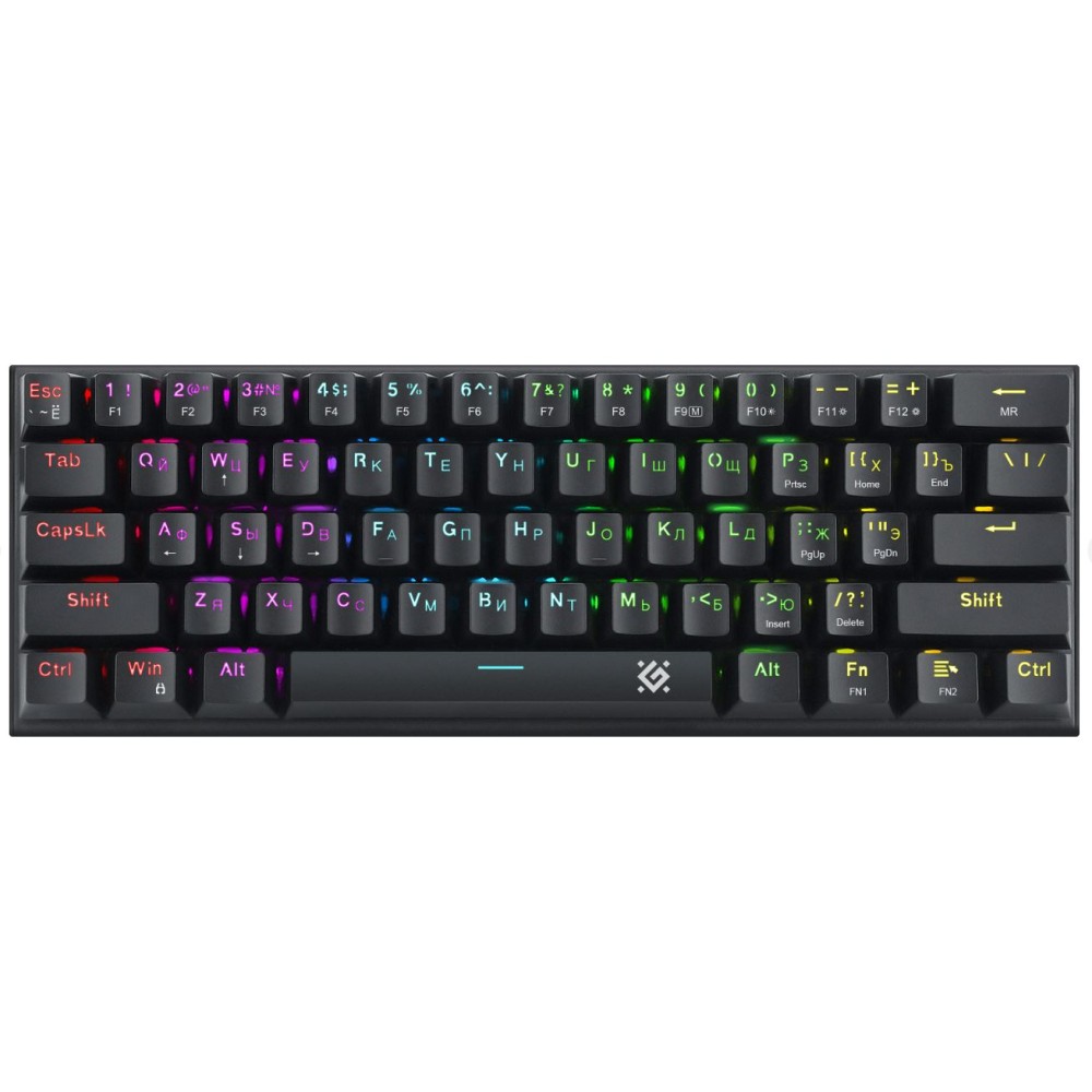 Клавиатура игровая механическая Defender Cairon GK-081 RU черный