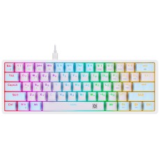 Клавиатура игровая механическая Defender Amox GK-585 RU белый