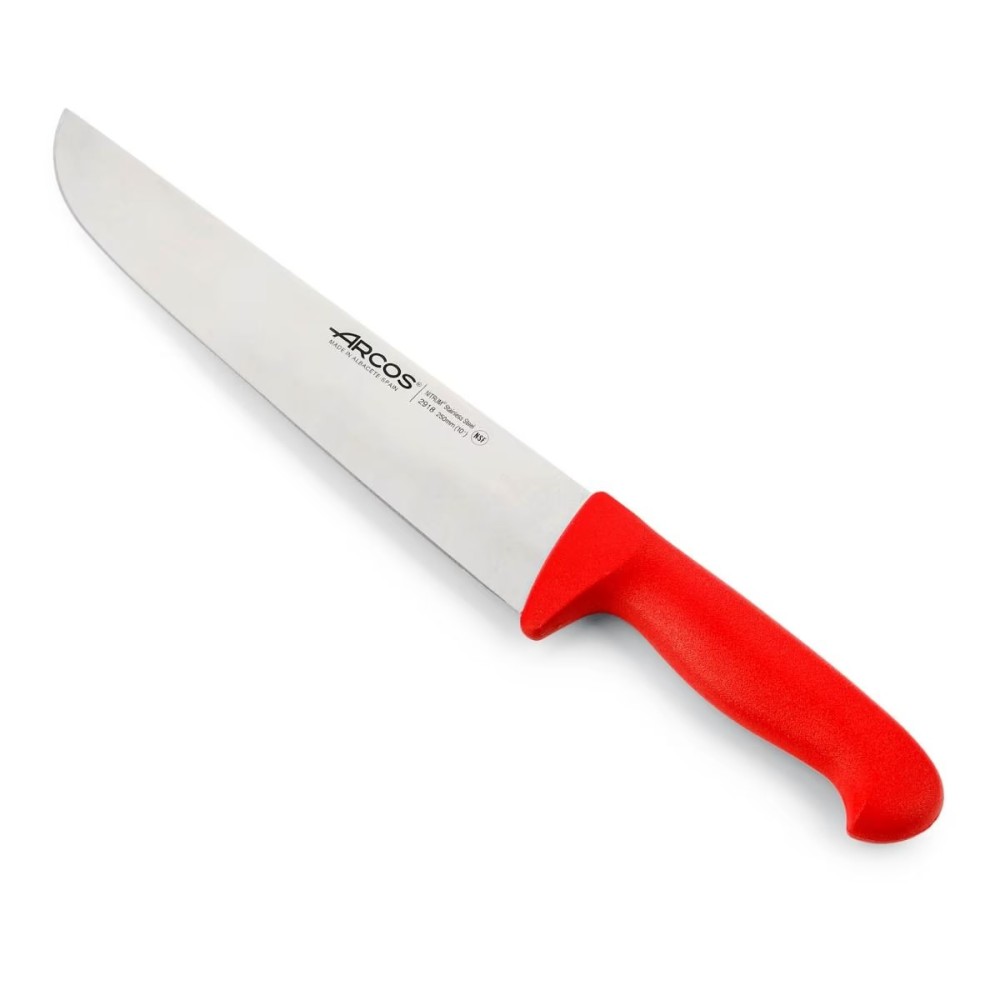 Нож мясника Arcos 2900 291822 250мм красный Нож мясника Arcos 2900 291822 250мм красный