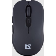 Мышь беспроводная Defender Gassa MM-105 бесшумная черный