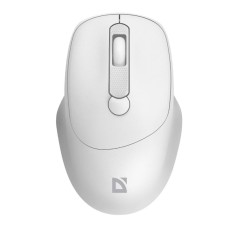 Мышь беспроводная Defender Feam MM-296 бесшумная белый