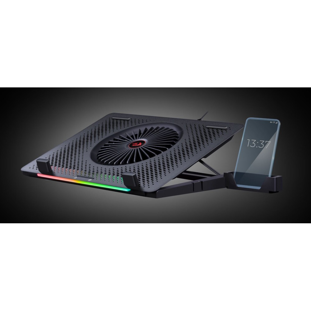 Подставка для ноутбука Redragon Ivy 2USB черный Подставка для ноутбука Redragon Ivy 2USB черный