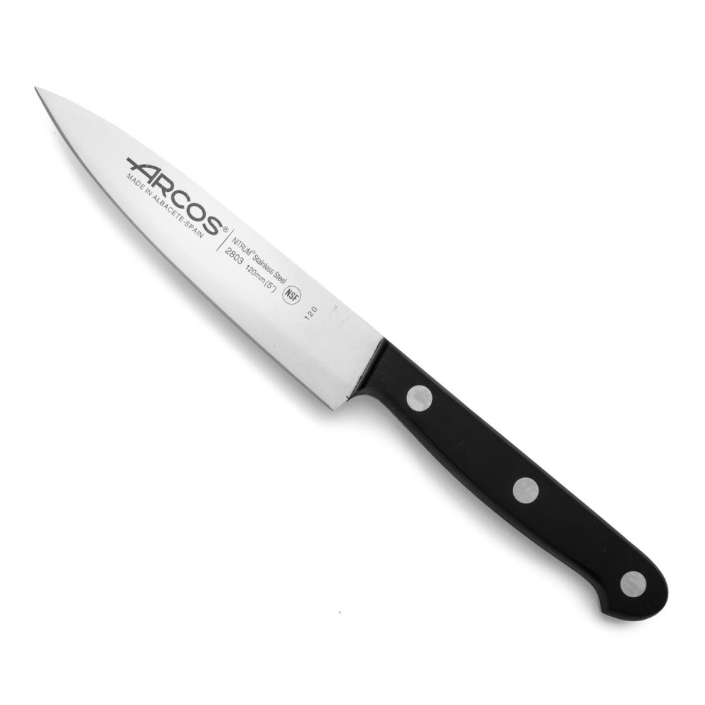 Нож шеф Arcos Universal Kitchen 280304 120мм черный Нож шеф Arcos Universal Kitchen 280304 120мм черный