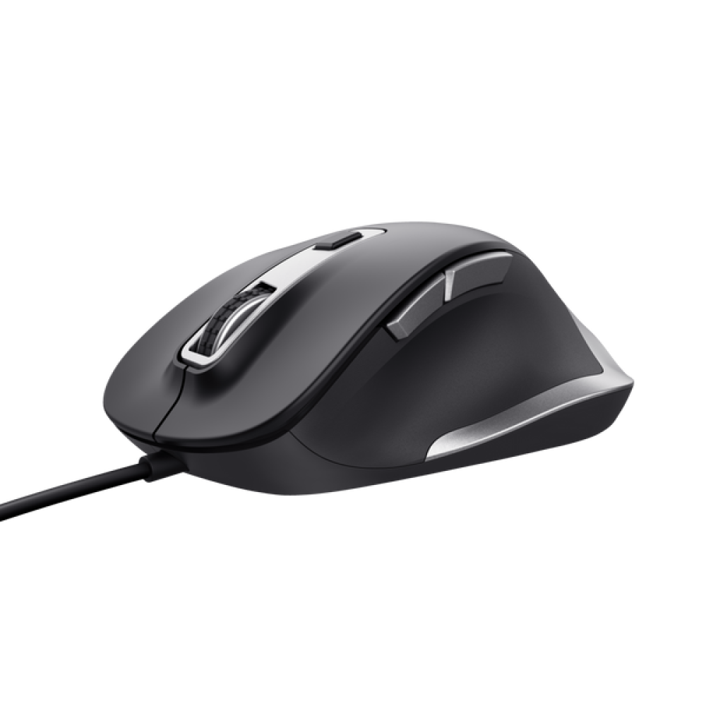 Мышь проводная Trust Fyda 24728 черный