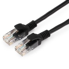 Патч-корд UTP Cablexpert, кат. 5e, 0.25м, черный