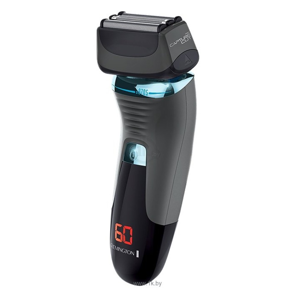 Электробритва сеточная Remington XF8705 серый/бирюзовый