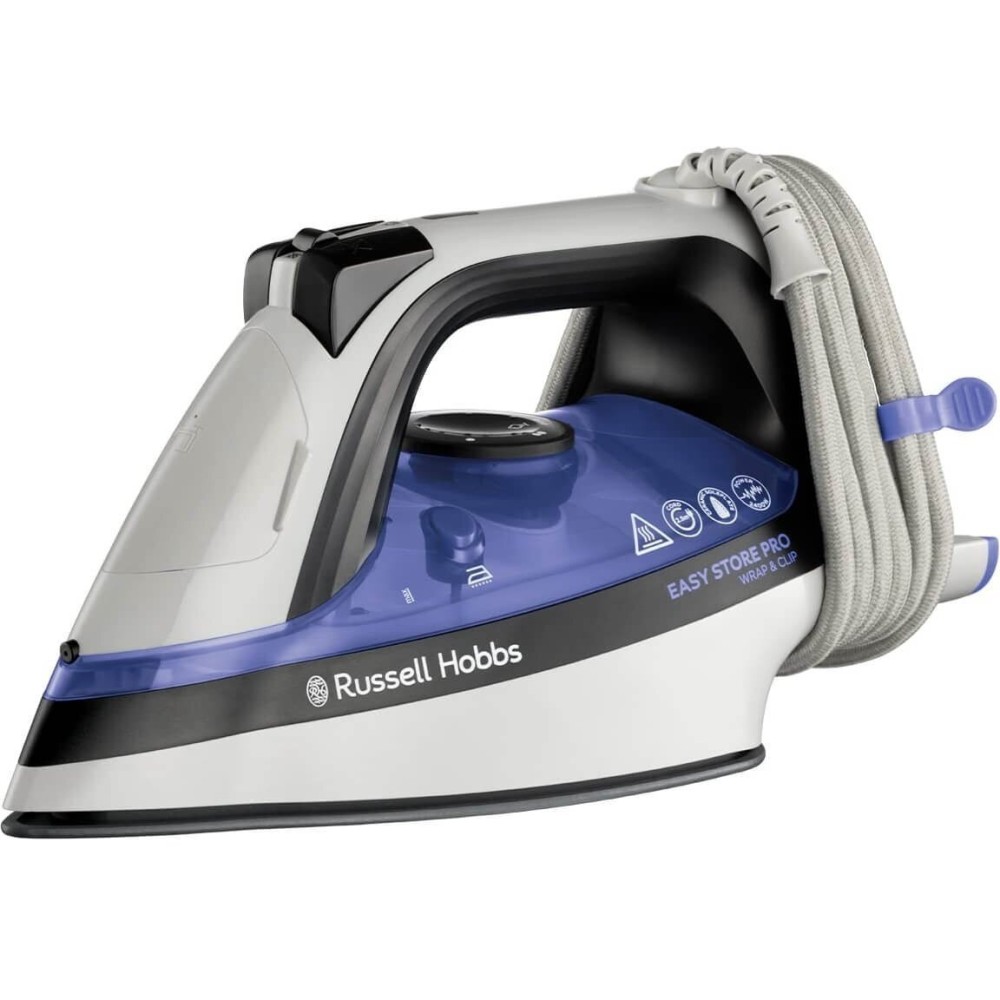 Утюг Russell Hobbs 26730-56 белый/голубой Утюг Russell Hobbs 26730-56 белый/голубой