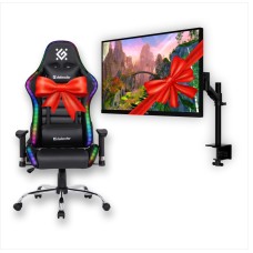 Комплект Монитор Hyperx MNTR HX Armada 27 QHD Gaming + Игровое кресло Defender Ultimate