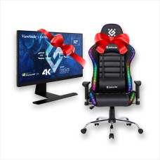 Комплект Монитор ViewSonic XG320U + Игровое кресло Defender Ultimate
