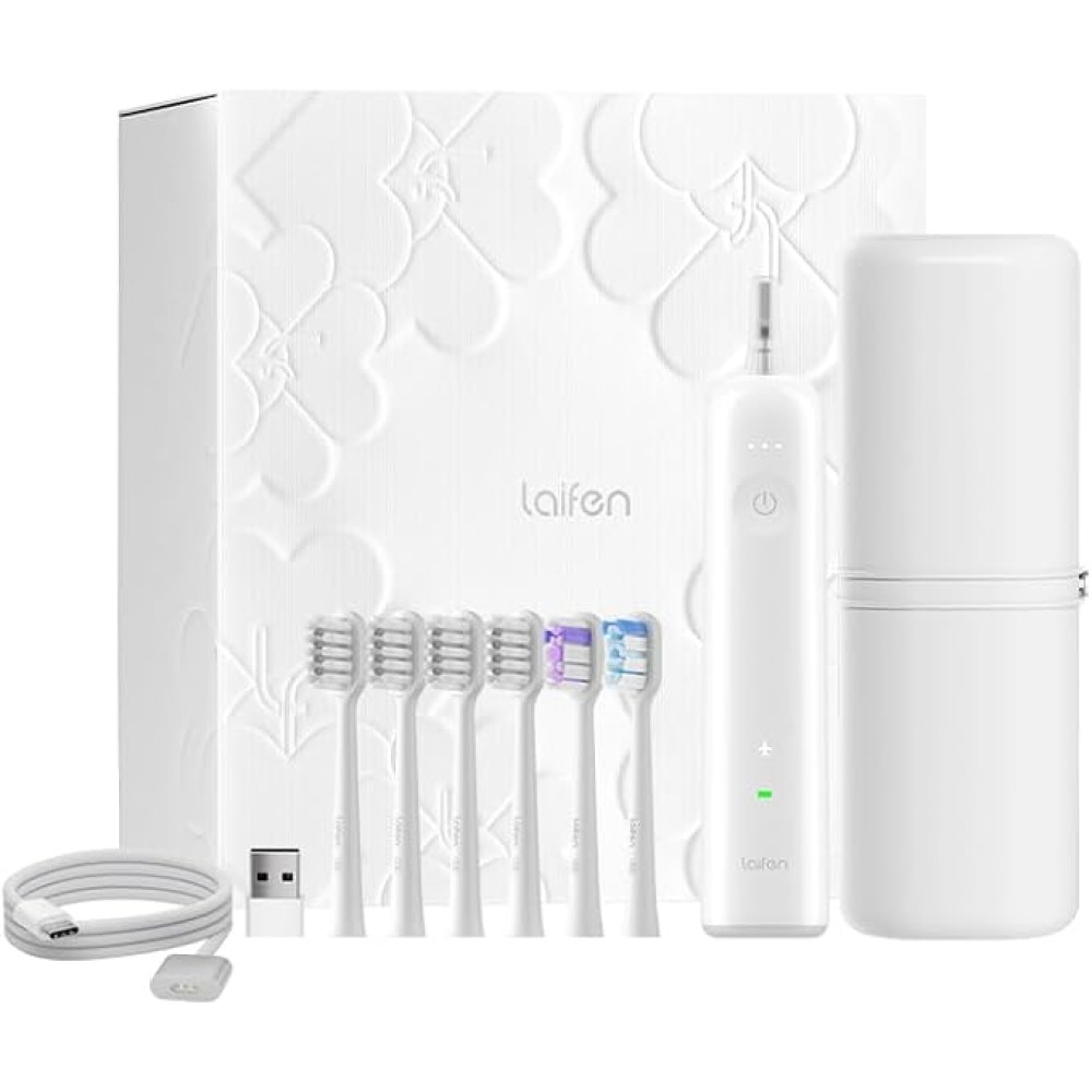 Электрическая зубная щетка Laifen Wave LFTB01-P Gift box version белый