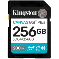 Карта памяти SD 256GB Class 10 U3 Kingston SDG4/256GB