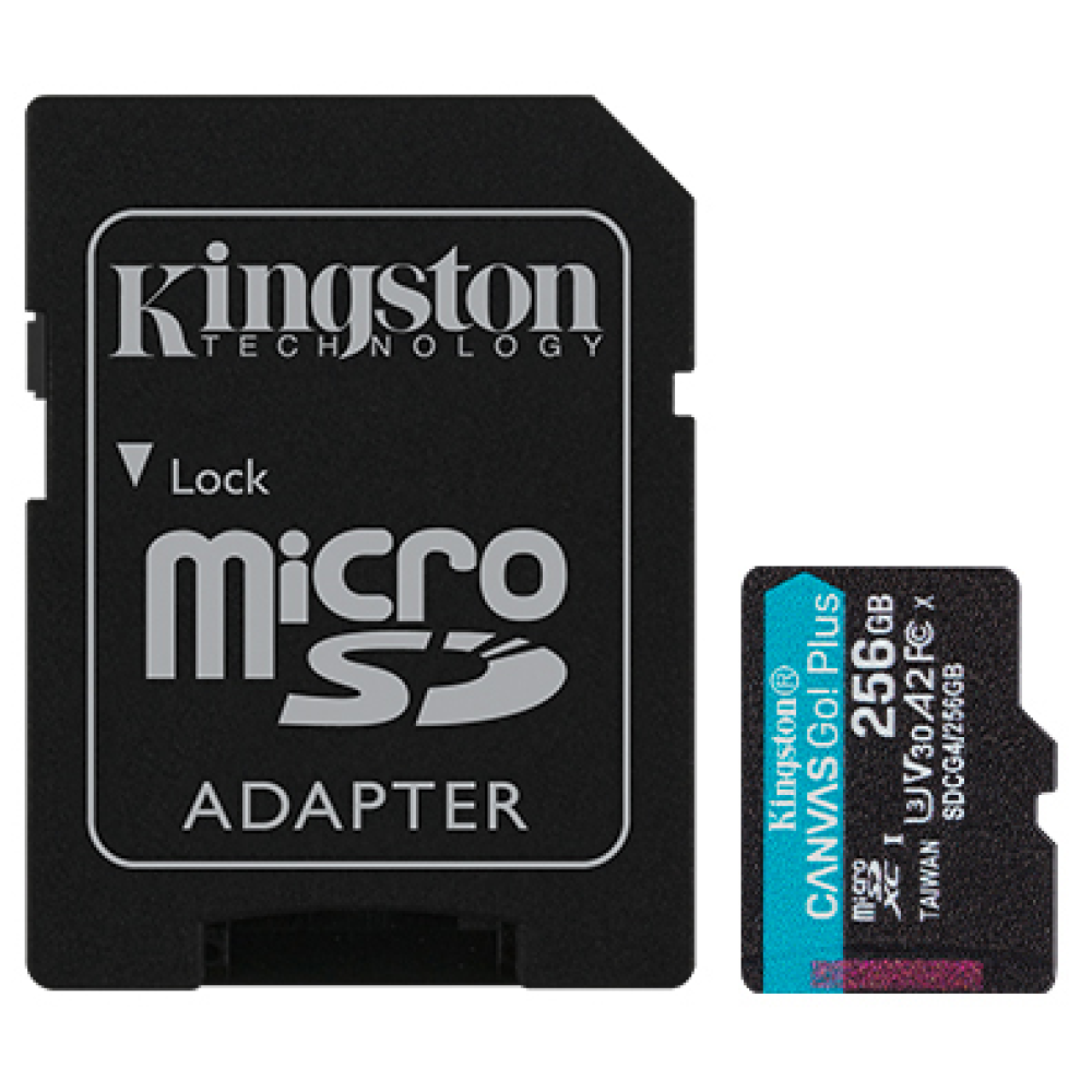 Карта памяти MicroSD 256GB Class 10 U3 Kingston SDCG4/256GB