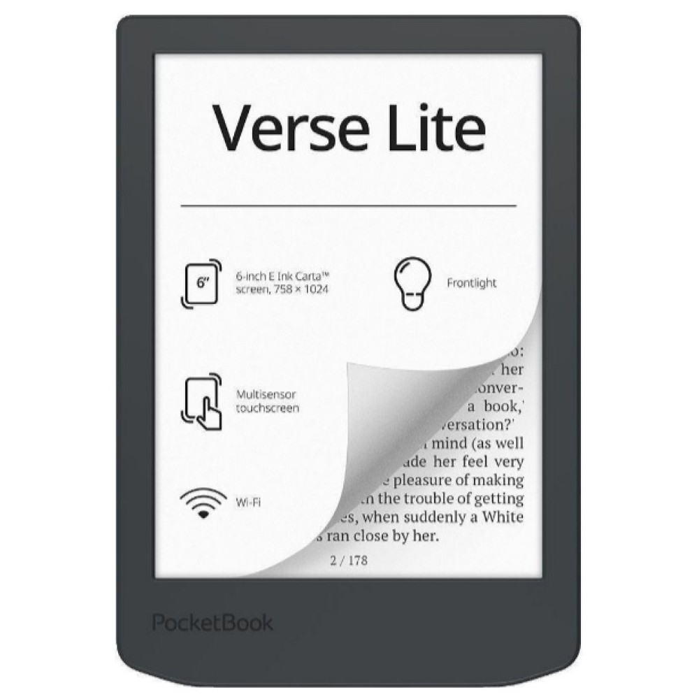 Электронная книга Pocketbook PB619-T-CIS серый Электронная книга Pocketbook PB619-T-CIS серый