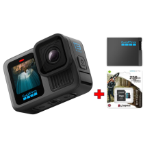 Экшн-камера GoPro CHDHX-131-RW HERO 13 Black + microSD 256GB Kingston SDCG3/256GB + аккум. Enduro