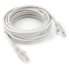 Патч-корд 5м UTP Cablexpert PP31-5M кат5e серый Патч-корд 5м UTP Cablexpert PP31-5M кат5e серый