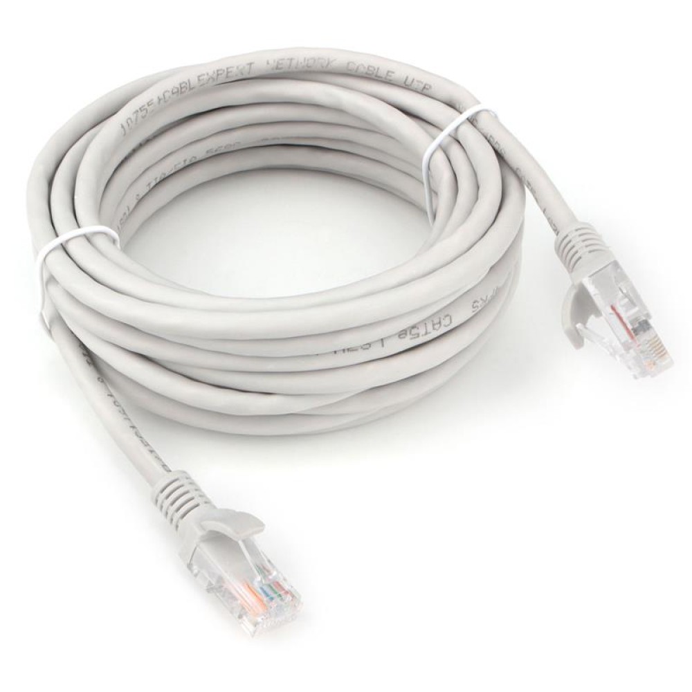 Патч-корд 5м UTP Cablexpert PP31-5M кат5e серый
