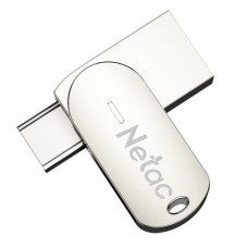 USB Флеш 64GB 3.2 Netac U785C OTG NT03U785C-064G-32PN серебристый USB Флеш 64GB 3.2 Netac U785C OTG NT03U785C-064G-32PN серебристый