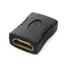 Переходник HDMI <-> HDMI Cablexpert A-HDMI-FF, 19F/19F, позолоченные контакты, черный, пакет Переходник HDMI <-> HDMI Cablexpert A-HDMI-FF, 19F/19F, позолоченные контакты, черный, пакет
