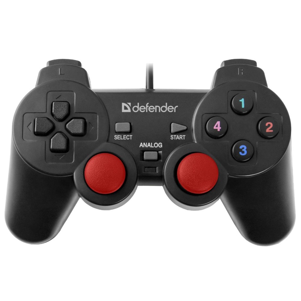 Геймпад проводной Defender Glyder USB черный