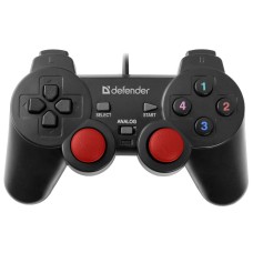 Геймпад проводной Defender Glyder USB черный