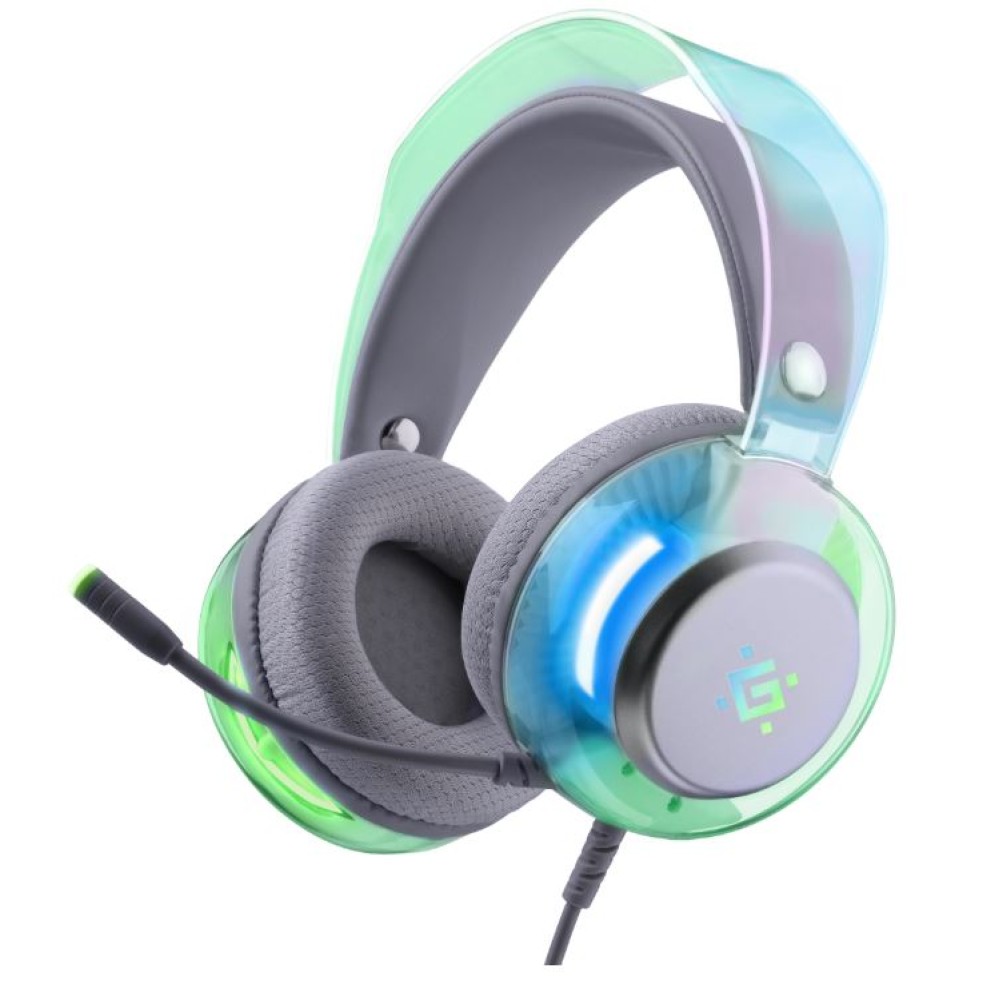 Наушники-гарнитура игровые Defender Glitch белый