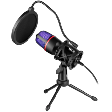 Игровой стрим микрофон Defender Forte GMC 300 USB черный