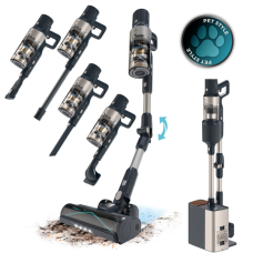 Пылесос вертикальный Cecotec Conga Rockstar 5500 Hurricane Station Pet Flex бронза Пылесос вертикальный Cecotec Conga Rockstar 5500 Hurricane Station Pet Flex бронза