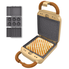 Сэндвичница Cecotec Rock'nToast Retro One бежевый Сэндвичница Cecotec Rock'nToast Retro One бежевый