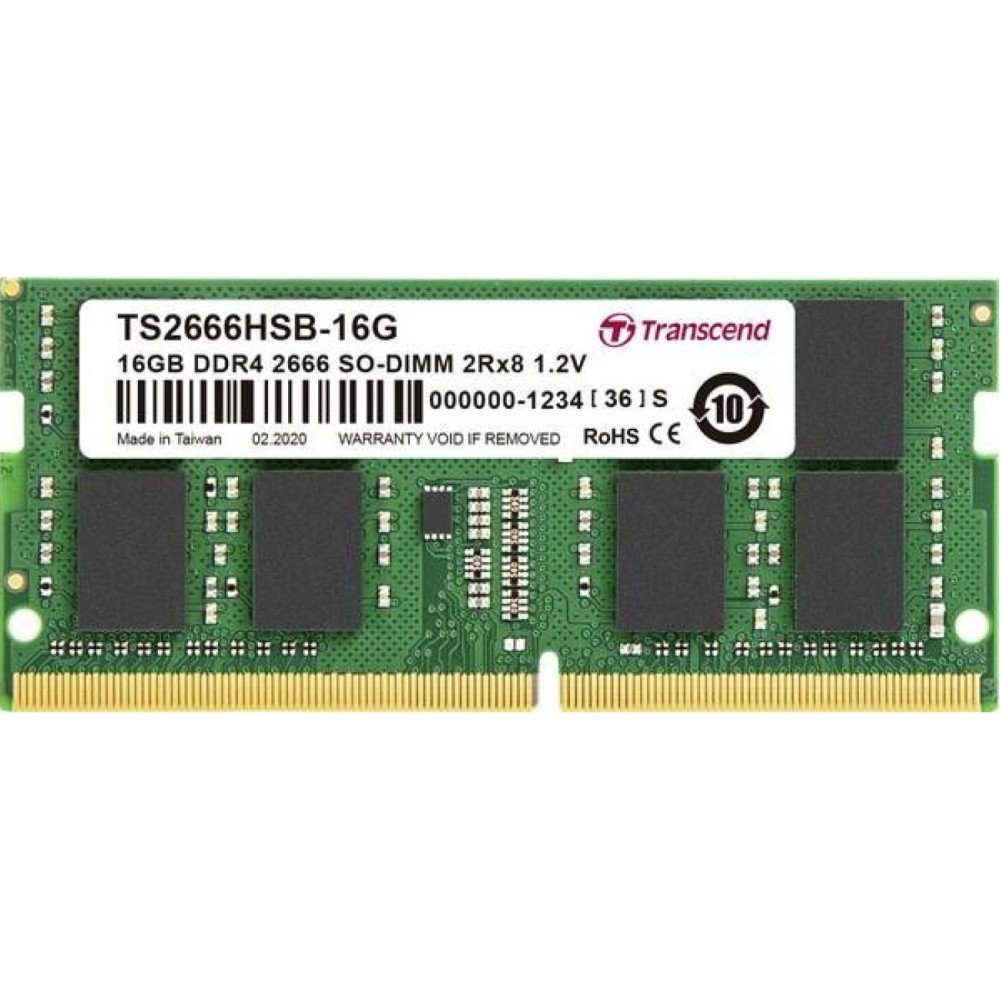 Память оперативная DDR4 Notebook Transcend TS2666HSB-16G