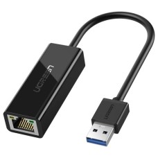 Конвертер Ugreen USB 3.0 на LAN RJ-45 черный