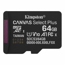 Карта памяти MicroSD 64GB Class 10 UHS-I Kingston SDCS3/64GBSP