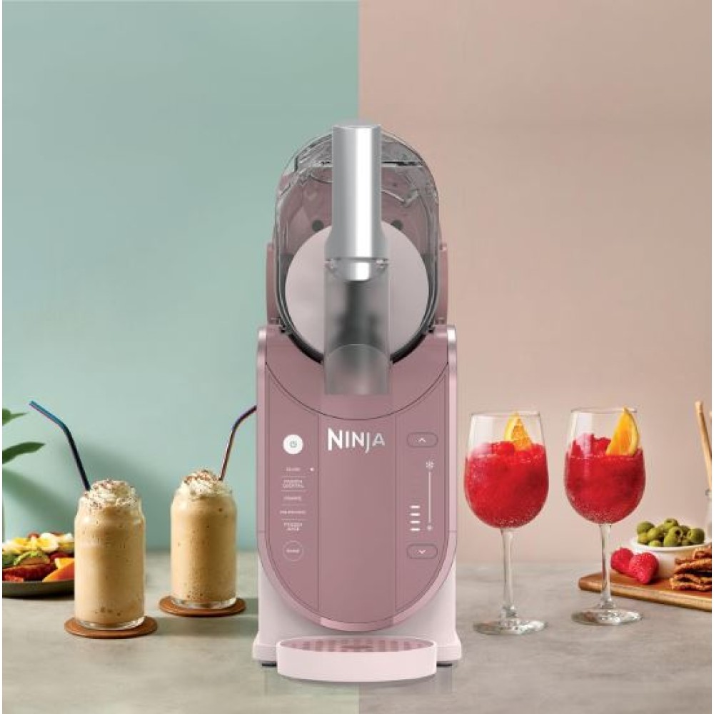 Прибор для приготовления слаш и замороженных напитков Ninja FS301EUPK розовый