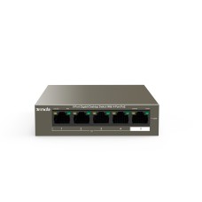 PoE-коммутатор Tenda TEG1105P-4-63W 5-port Gigabit Ethernet с 4-port PoE бронзовый