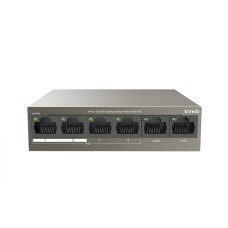 PoE-коммутатор TendaTEF1106P-4-63W 6-port 10/100Mbps с 4-port PoE бронзовый PoE-коммутатор TendaTEF1106P-4-63W 6-port 10/100Mbps с 4-port PoE бронзовый
