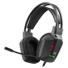 Наушники-гарнитура игровые Defender Gothic черный