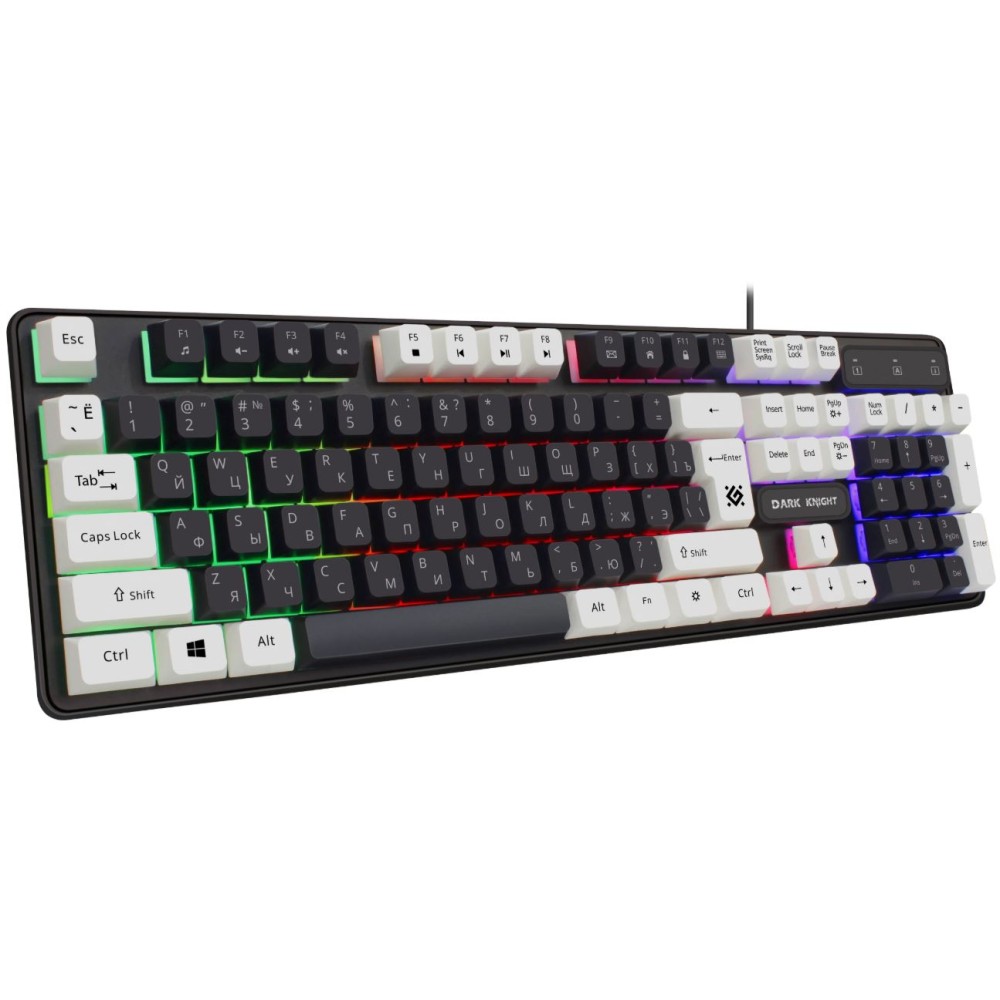 Клавиатура игровая Defender Dark Knight GK-077 RU, черный