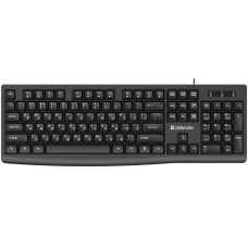 Клавиатура проводная Defender Navigator HB-138 RU черный