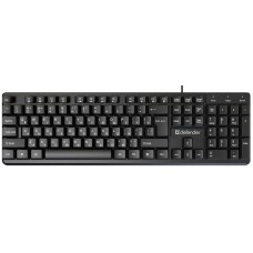 Клавиатура проводная Defender Elemental HB-239 RU черный
