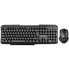 Комплект беспроводной клавиатура+мышь Defender Jakarta C-805 RU,черный