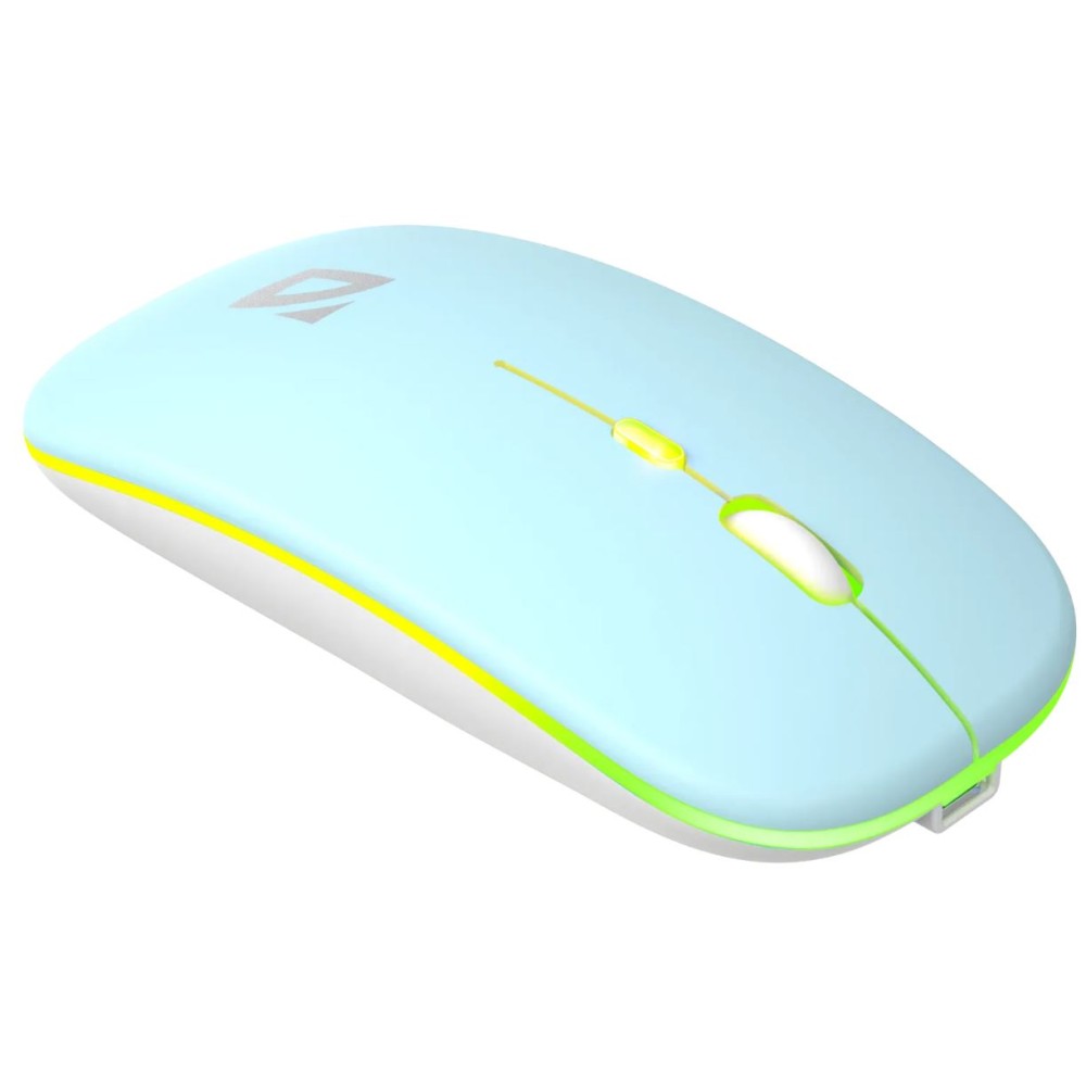 Мышь беспроводная Defender Coda MB-261 голубой