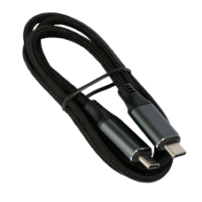 Кабель USB4.0 Cablexpert CC-USB4-CMCM-BR-1M, 2*Type-C, 5А, 240Вт, PD3.1/QC4.0, 40Gbps,медь,1м черный