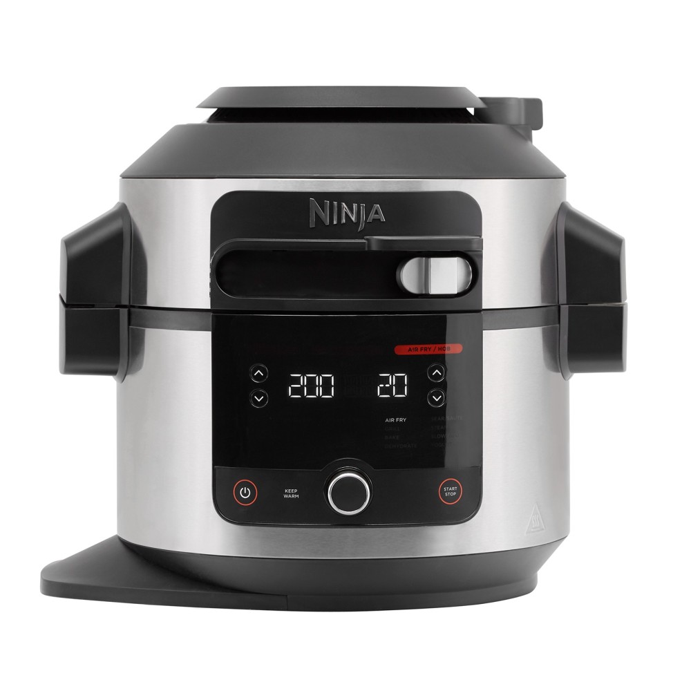 Мультиварка-Скороварка 11в1 Ninja OL550EU стальной/черный