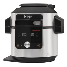 Мультиварка-Скороварка 12в1 Ninja OL650EU стальной/черный