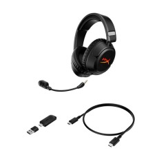Наушники-гарнитура игровые беспроводные HyperX B5VC4AA Cloud Flight 2 черный