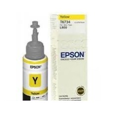 Чернила Epson C13T67344A L800/1800/810/850 желтый