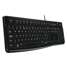 Клавиатура проводная Logitech K120 черный