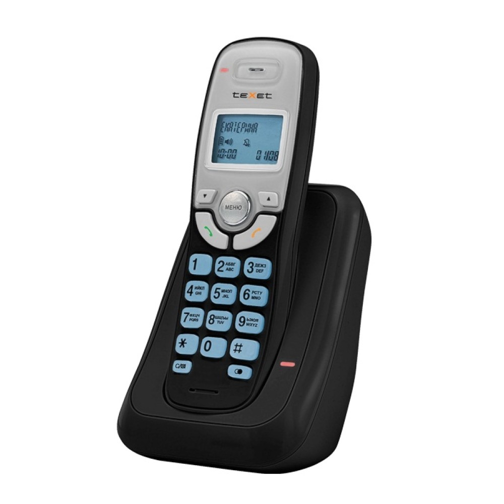 Телефон беспроводной Texet TX-D6905А черный Телефон беспроводной Texet TX-D6905А черный