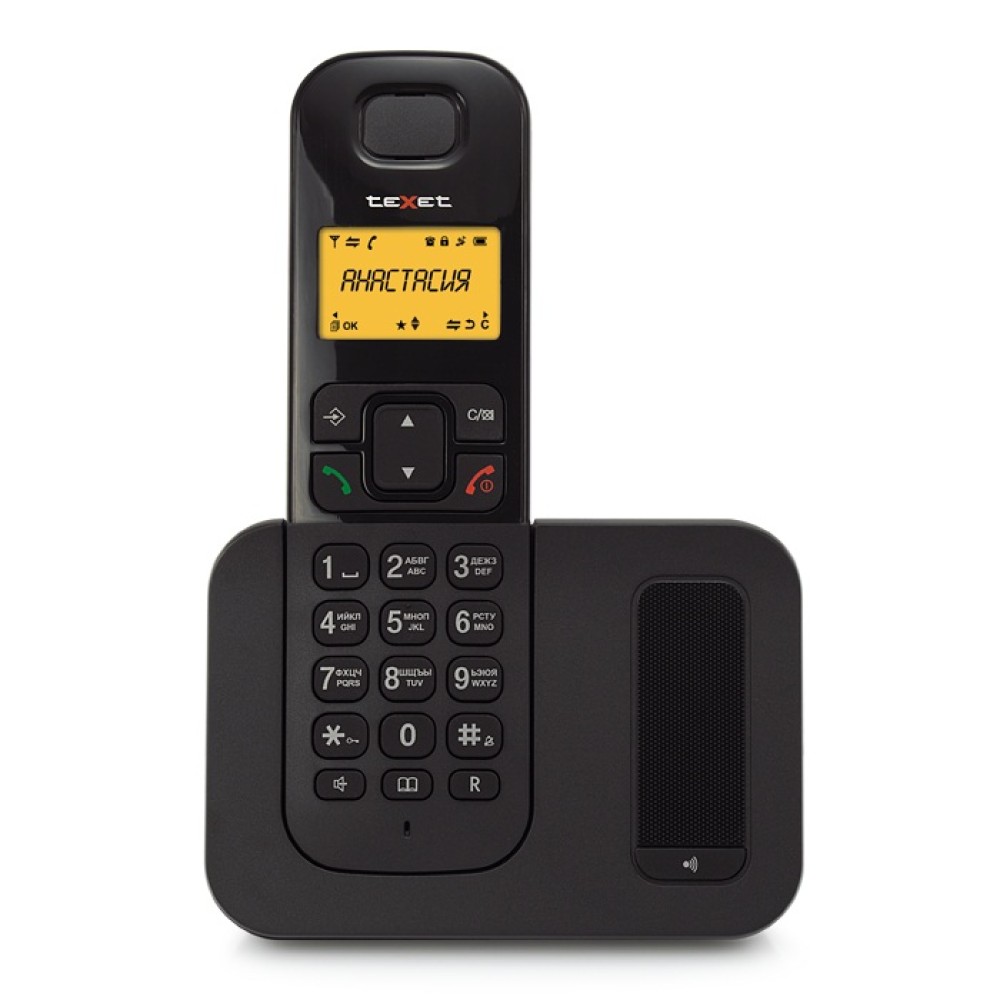 Телефон беспроводной Texet TX-D6605А черный Телефон беспроводной Texet TX-D6605А черный